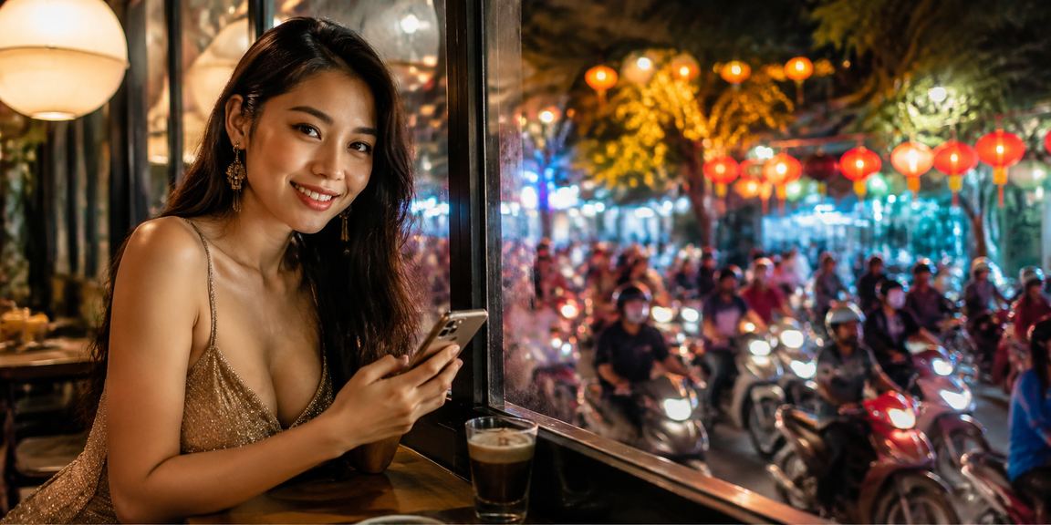 Người chơi cá cược truy cập di động tại quán cà phê Hà Nội qua 125i